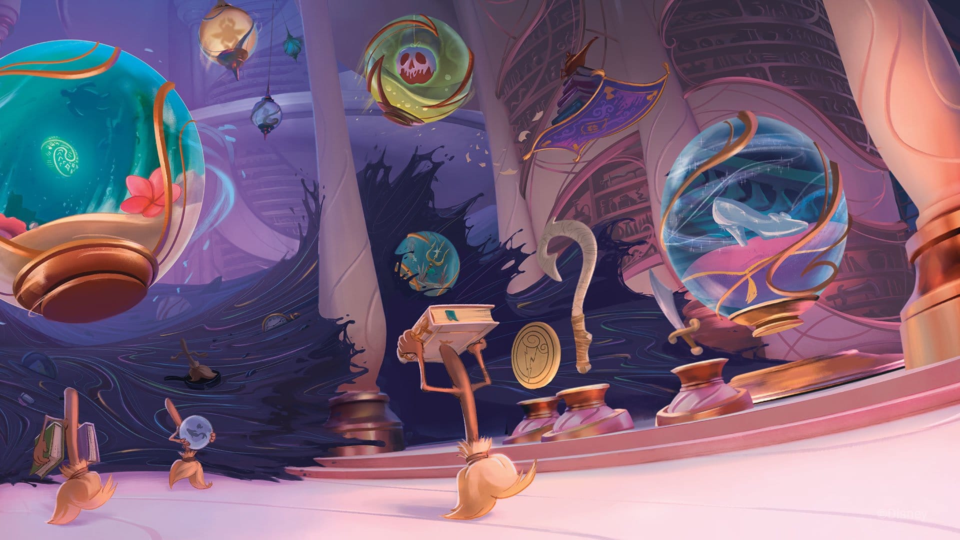 Cartes Lorcana avec le mot-clé Résistance