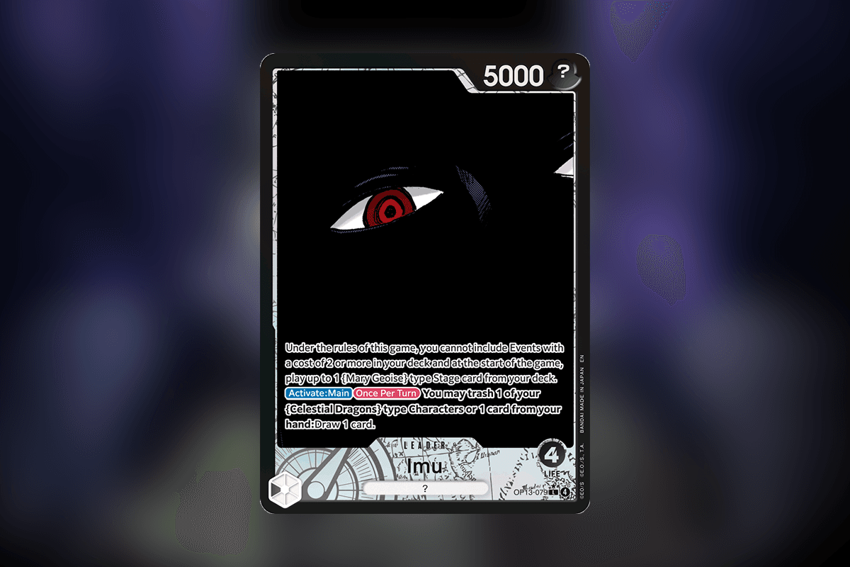 Décryptage du deck Imu, vainqueur du One Piece Card Game Regional de Bordeaux