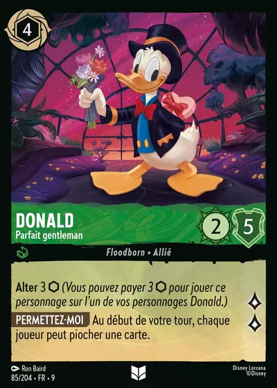 Donald, Parfait Gentleman