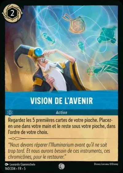 Vision de l'avenir