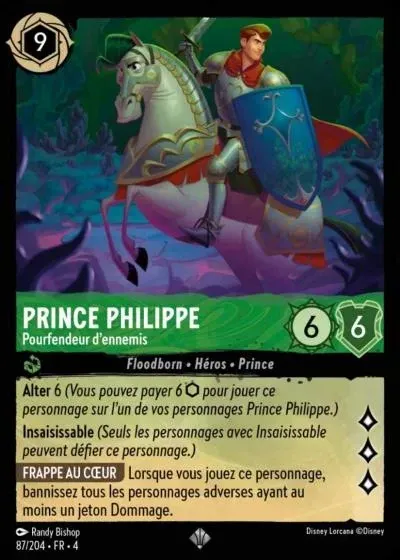 Prince Philippe, Pourfendeur d'ennemis