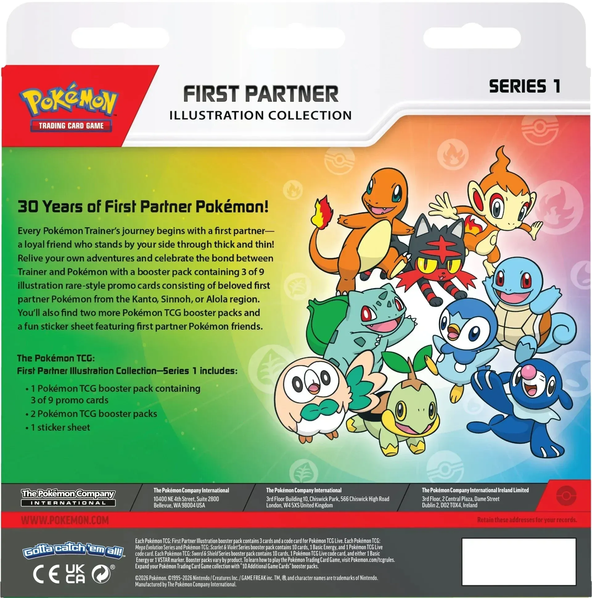 First Partner Illustration Collection dos du packaging