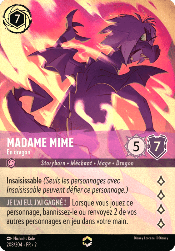 Madame Mime en Dragon