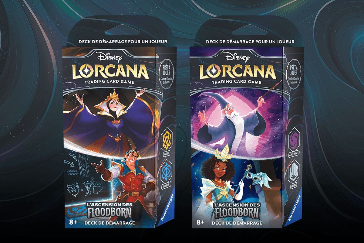 Decks de démarrage Disney Lorcana L'Ascension des Floodborn