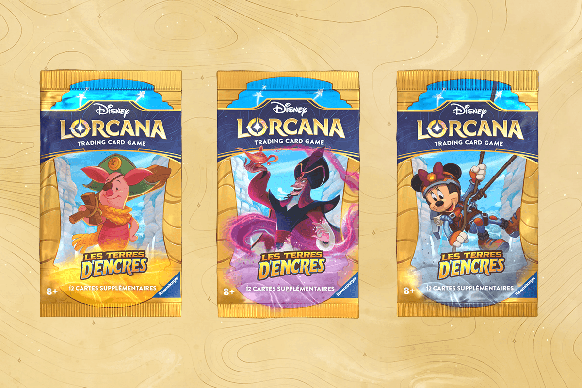 Les boosters Disney Lorcana — Les Terres d'Encres