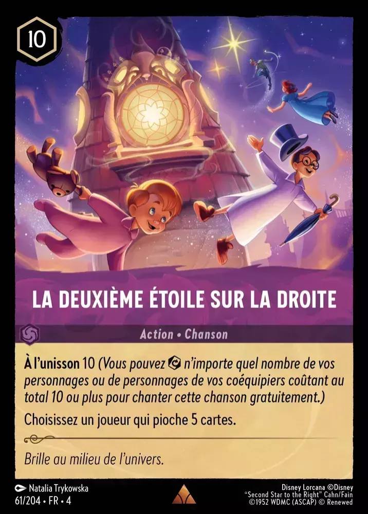 Prochaine étoile à droite