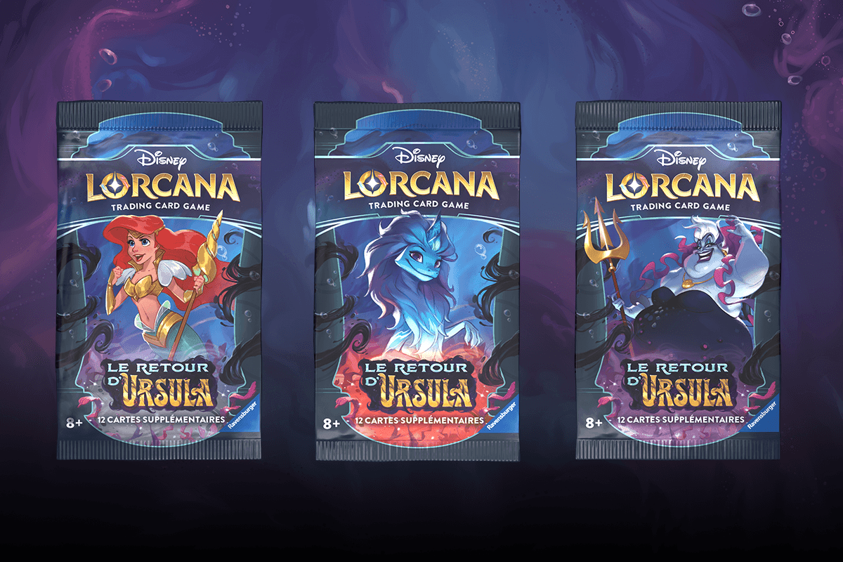 Boosters Disney Lorcana Le Retour d'Ursula