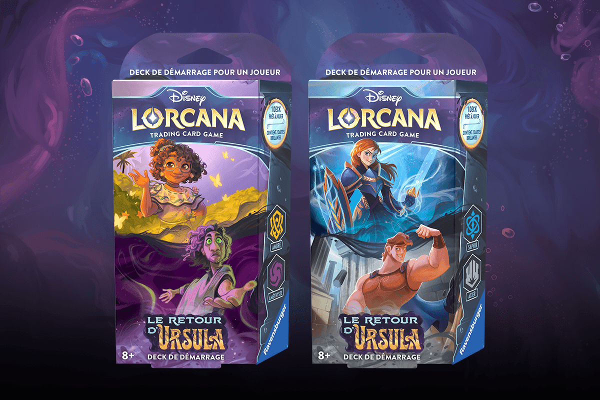 Decks de démarrage Disney Lorcana Le Retour d'Ursula