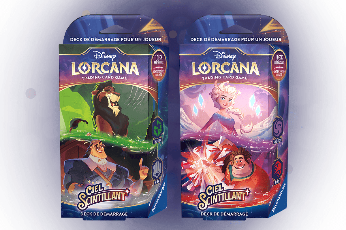 Decks de démarrage Disney Lorcana Ciel Scintillant