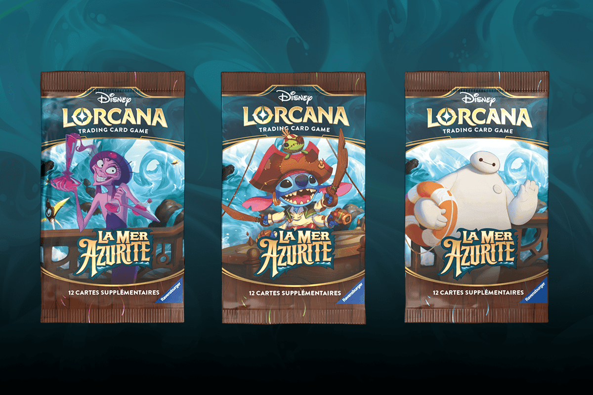 Boosters Disney Lorcana Mer Azurite