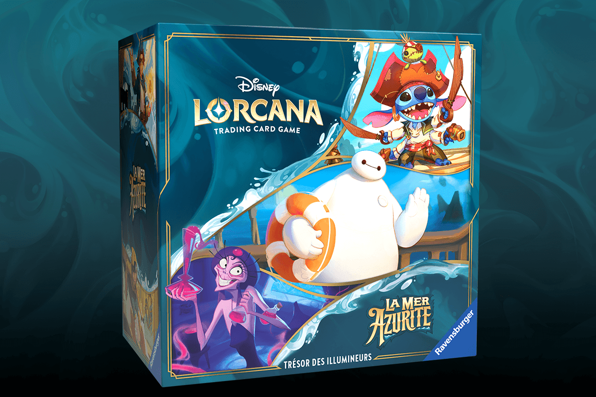 Trésor des Illumineurs Disney Lorcana Mer Azurite