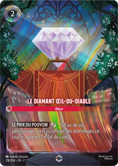 Le diamant Oeil du Diable