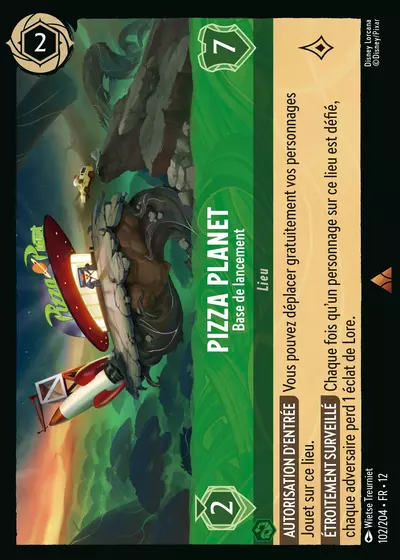 Pizza Planet – Base de Lancement