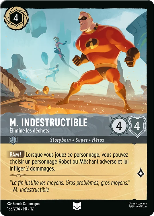 M. Indestructible – Élimine les Déchets