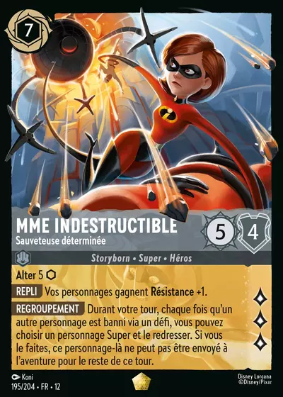 Mme Indestructible — Sauveteuse déterminée
