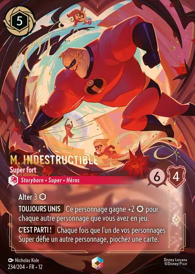 M. Indestructible, Super fort