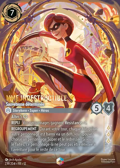 Mme Indestructible, Sauveteuse déterminée