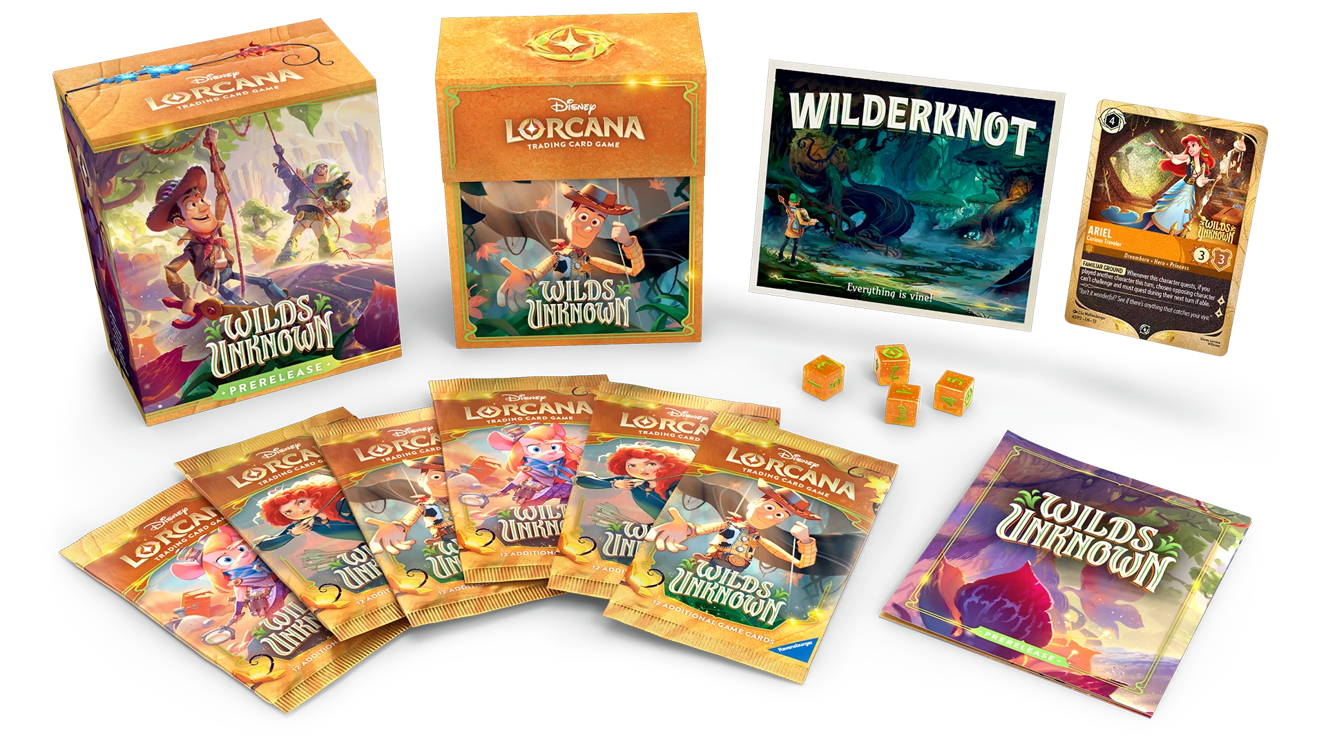Pack de pré-lancement Disney Lorcana Contrées Inconnues