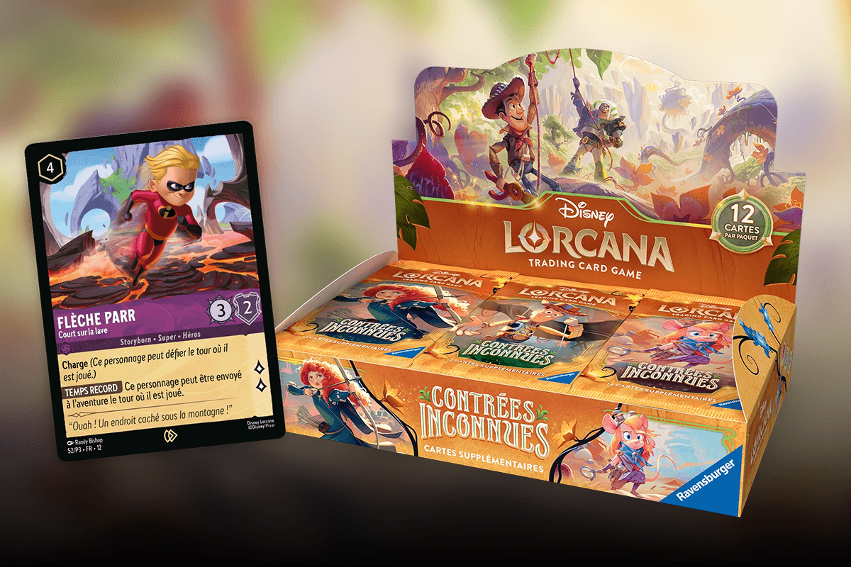 Boosters Disney Lorcana Contrées Inconnues