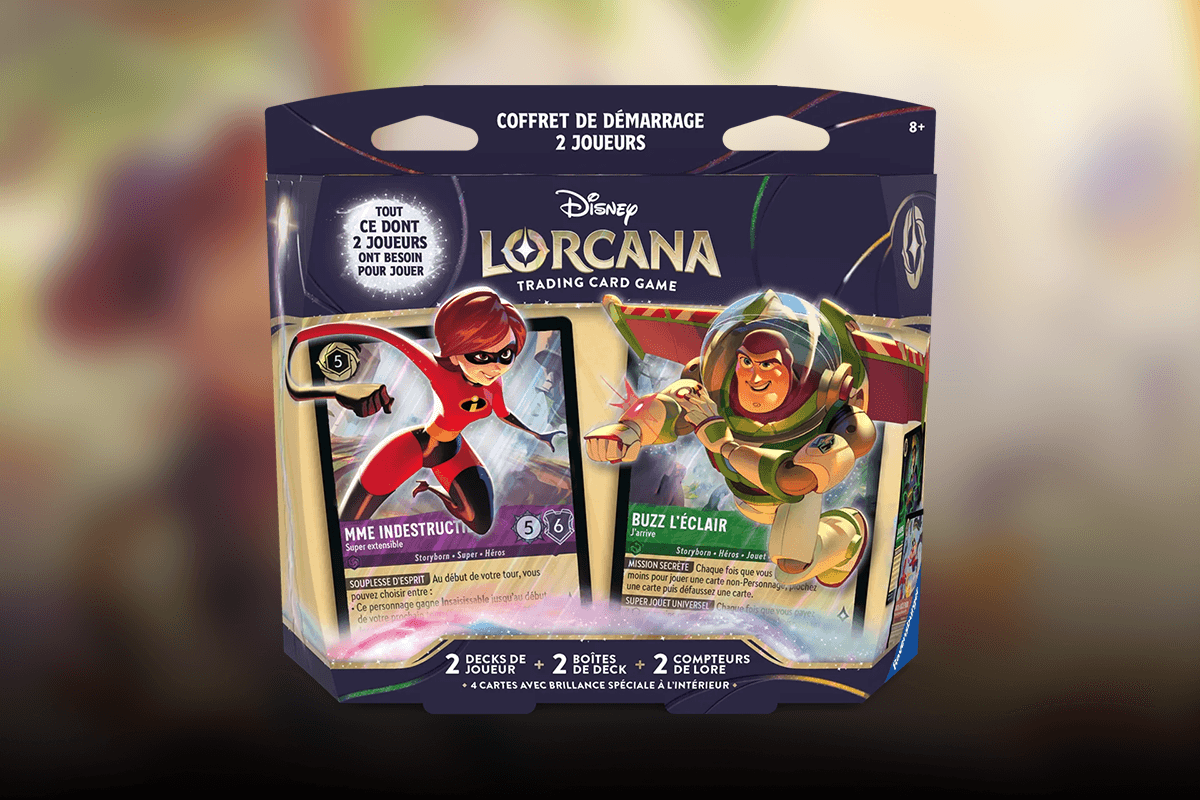 Pack de démarrage Disney Lorcana Contrées Inconnues