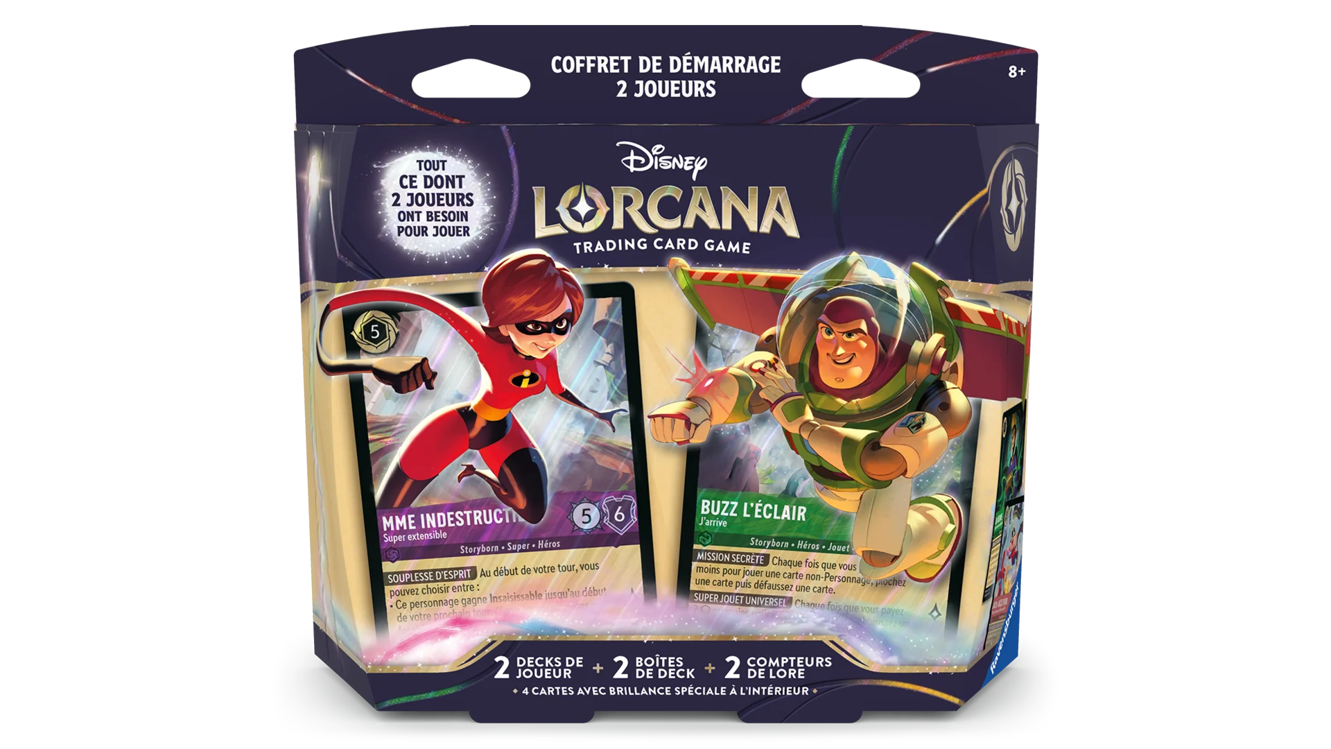 Pack de démarrage Disney Lorcana Contrées Inconnues