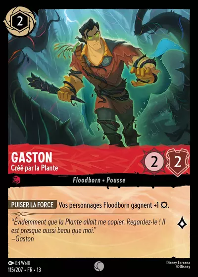 Gaston – Créé par la Plante