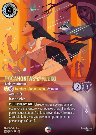 Pocahontas & Meeko - Amis aventureux (V.2)