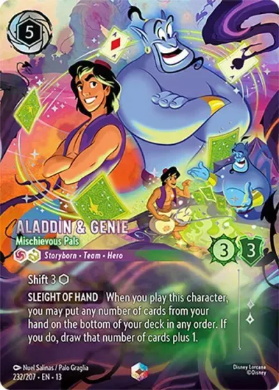 Aladdin & Génie - Potes facétieux (V.2)