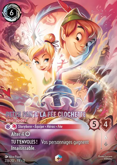 Peter Pan & La Fée Clochette - Amis rapides (V.2)