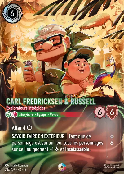 Carl Fredricksen & Russell – Explorateurs intrépides