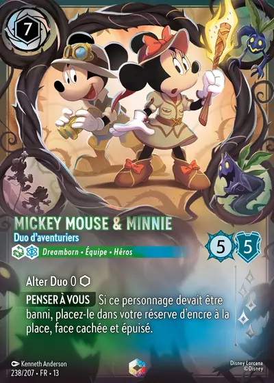 Mickey Mouse & Minnie – Duo d'aventuriers