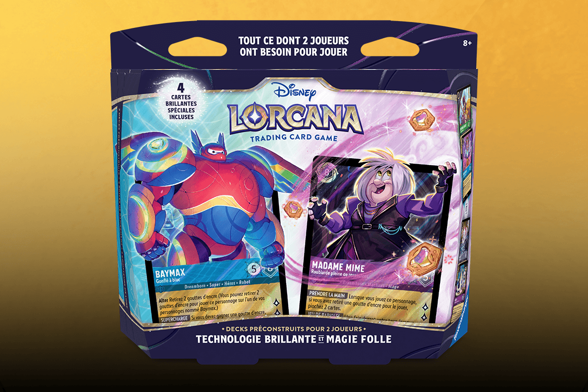 Coffret de démarrage 2 joueurs Disney Lorcana Hyperia City