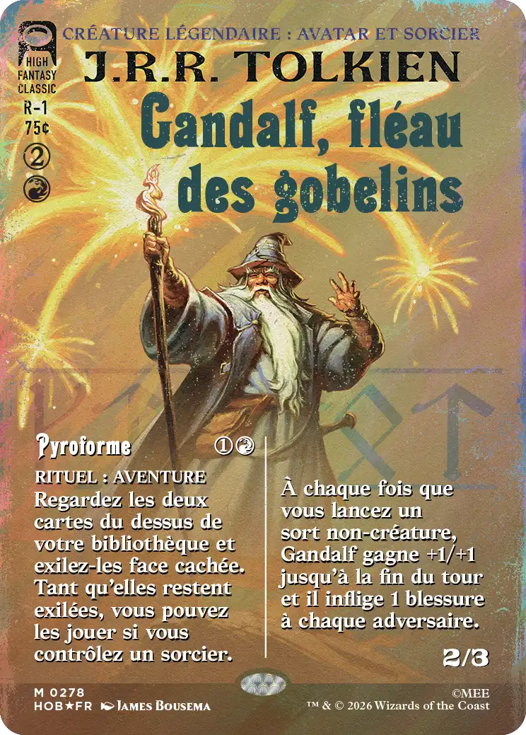 Gandalf, fléau des gobelins