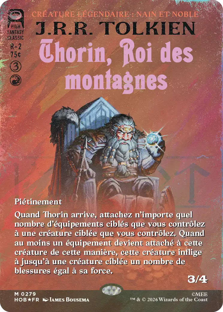 Thorin, Roi des montagnes