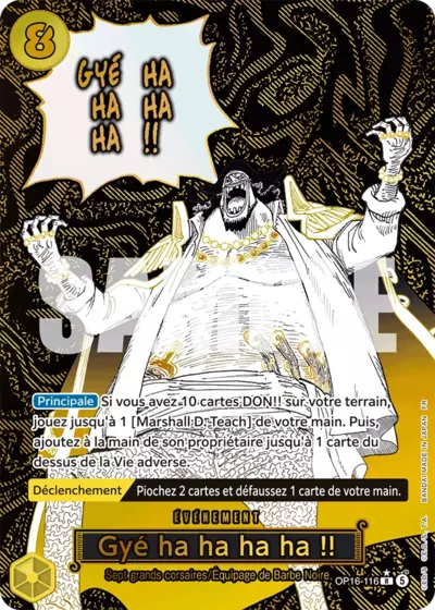 Zehahahahaha! (OP16-116) (V.2)