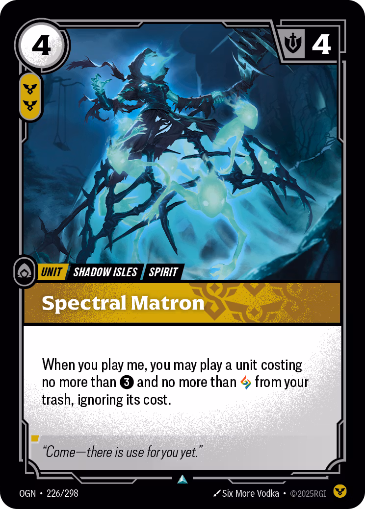 Spectral Matron