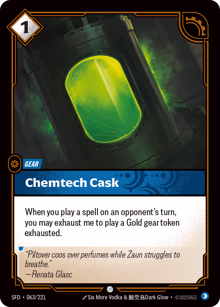 Chemtech Cask