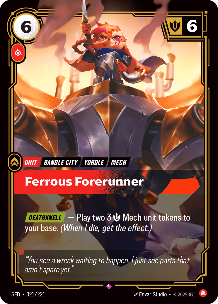 Ferocious Forerunner