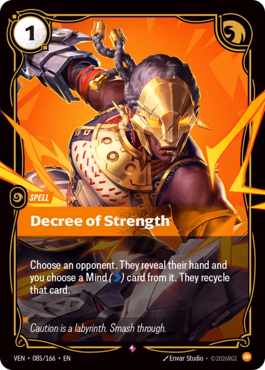 Decree of Strength
