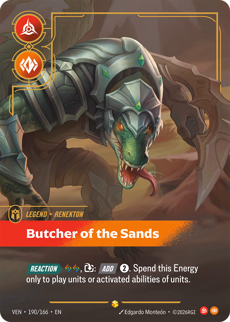 Renekton, Butcher of the Sands