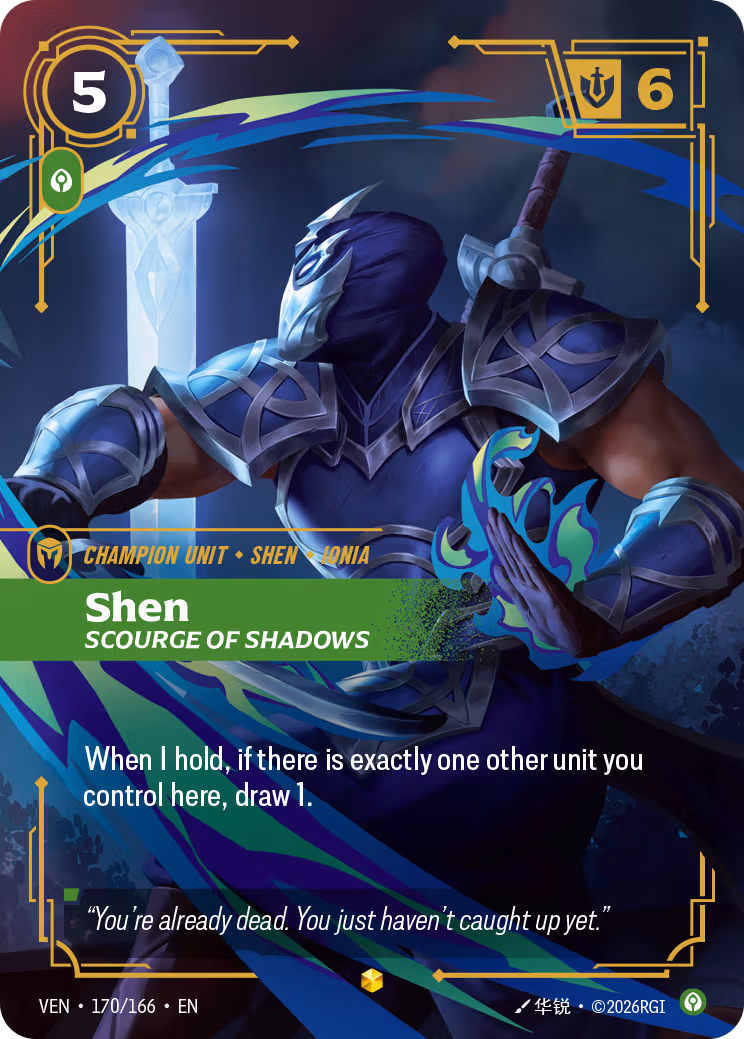 Shen, Scourge of Shadows
