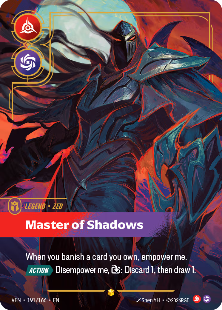 Zed, Master of Shadows