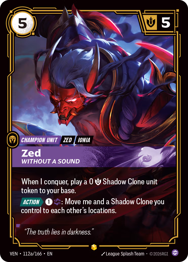 Zed, Without a Sound