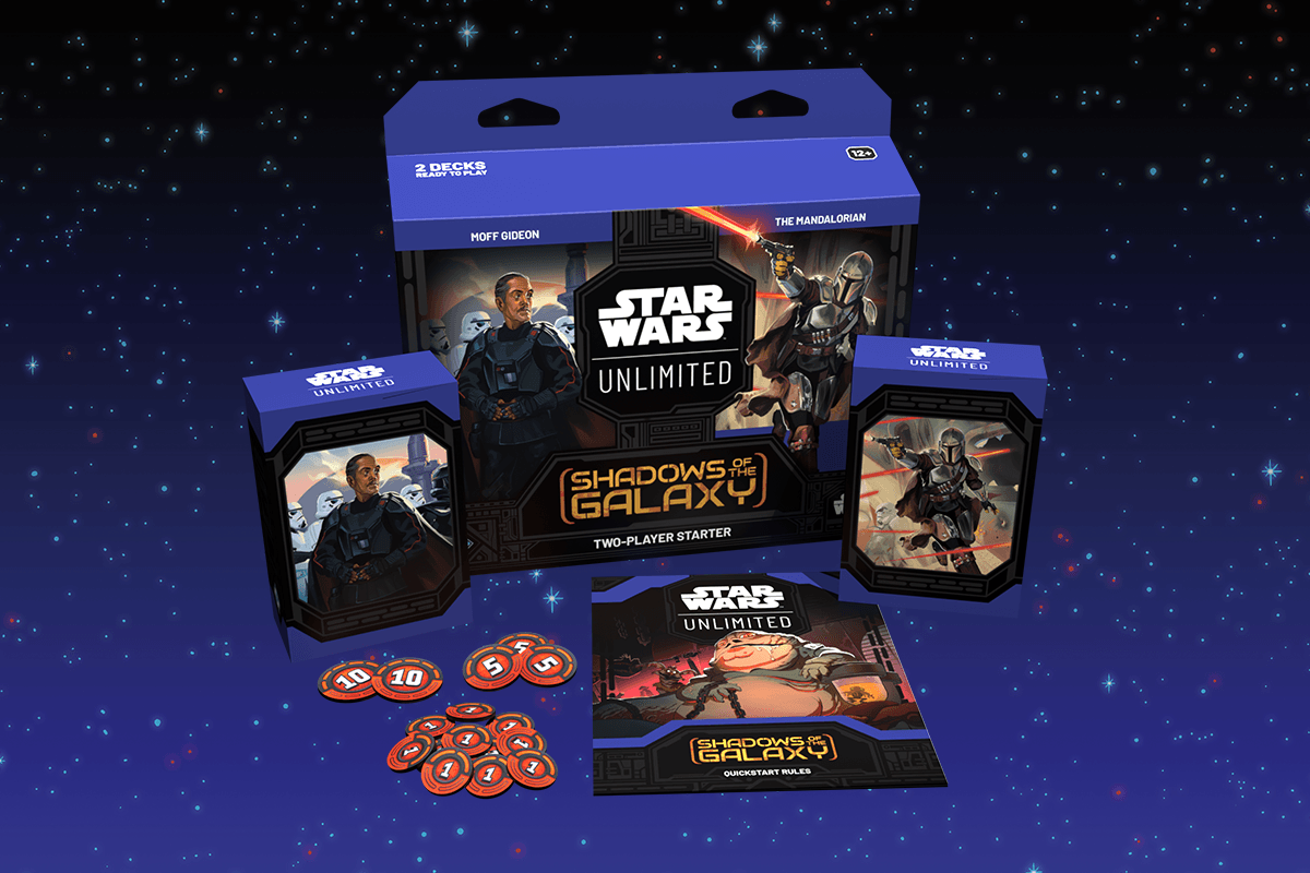 Kit de démarrage Star Wars Unlimited Ombres de la Galaxie