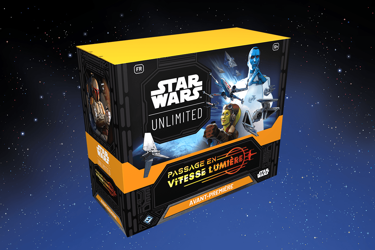 Boîte d’Avant-Première Star Wars Unlimited Passage en Vitesse Lumière