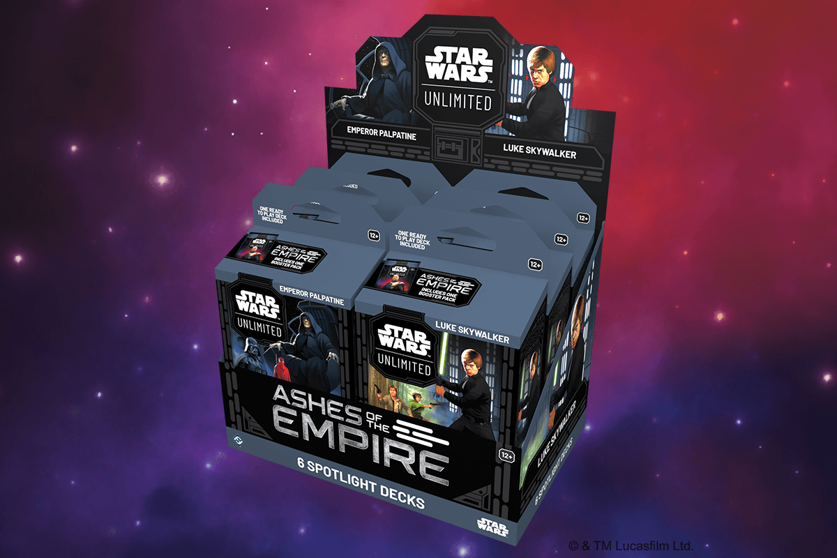Decks Spotlight Star Wars Unlimited Cendres de l'Empire